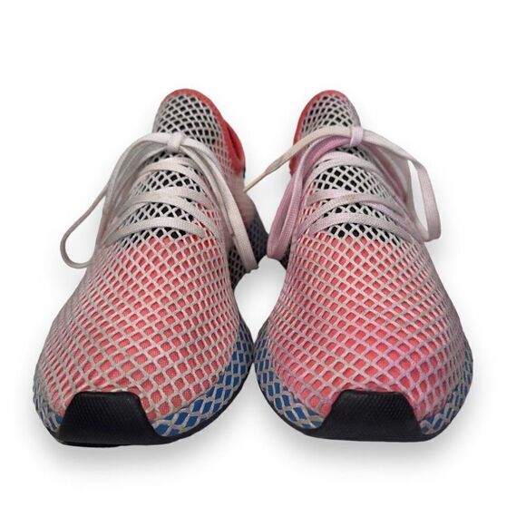 Adidas Deerupt 'Red Blue' Casual Sneakers CQ2624 Men's 12 - Picture 3 of 11